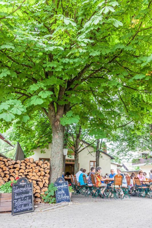 Bloedel Gasthof Gruener Baum Nürnberg Eksteriør bilde